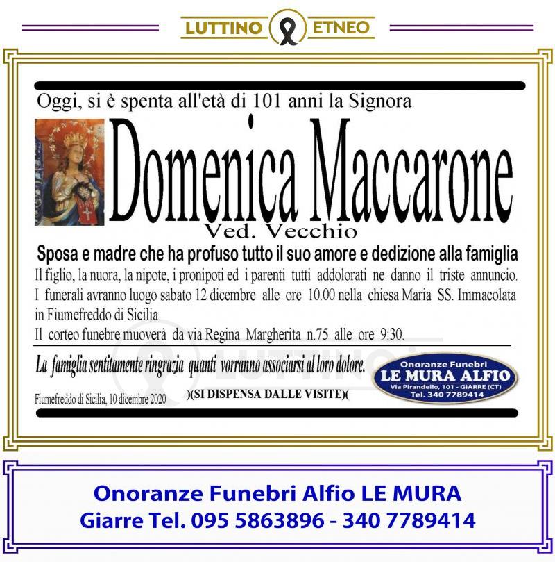 Domenica Maccarrone 